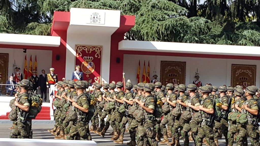 Las imágenes que no has visto del desfile de la Fiesta Nacional