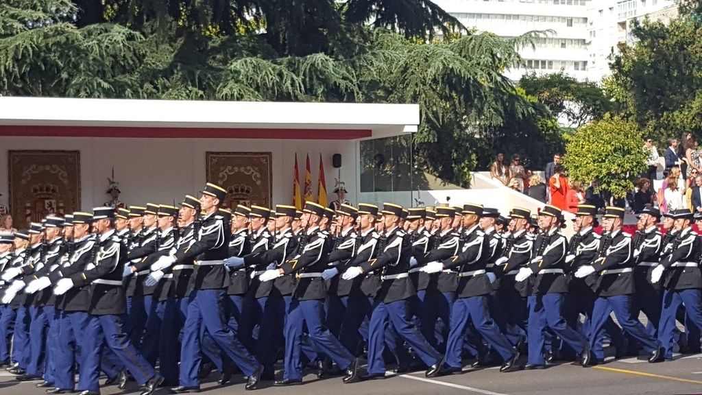 Las imágenes que no has visto del desfile de la Fiesta Nacional