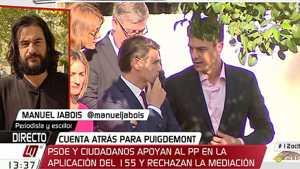 Manuel Jabois: “Puigdemont hizo una independencia a plazos”
