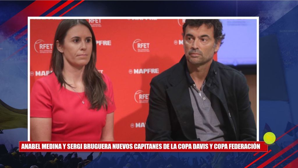 Sergi Bruguera y Anabel Medina: las claves de su elección como capitanes del tenis español