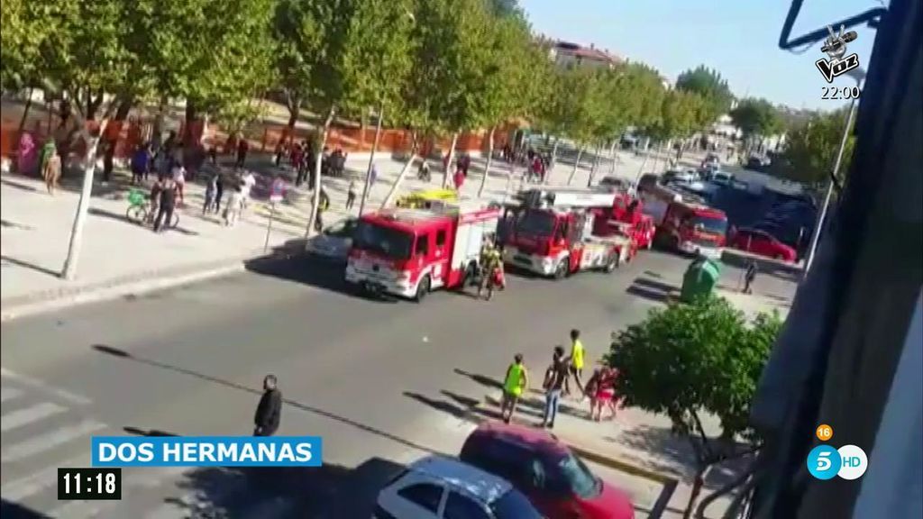 Una falsa alarma en un colegio de Dos Hermanas alerta a los bomberos por una posible venganza de la familia de El Turco