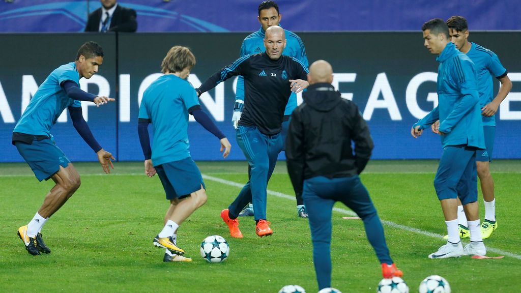 Novedoso once de Zidane para no fallar ante el Getafe