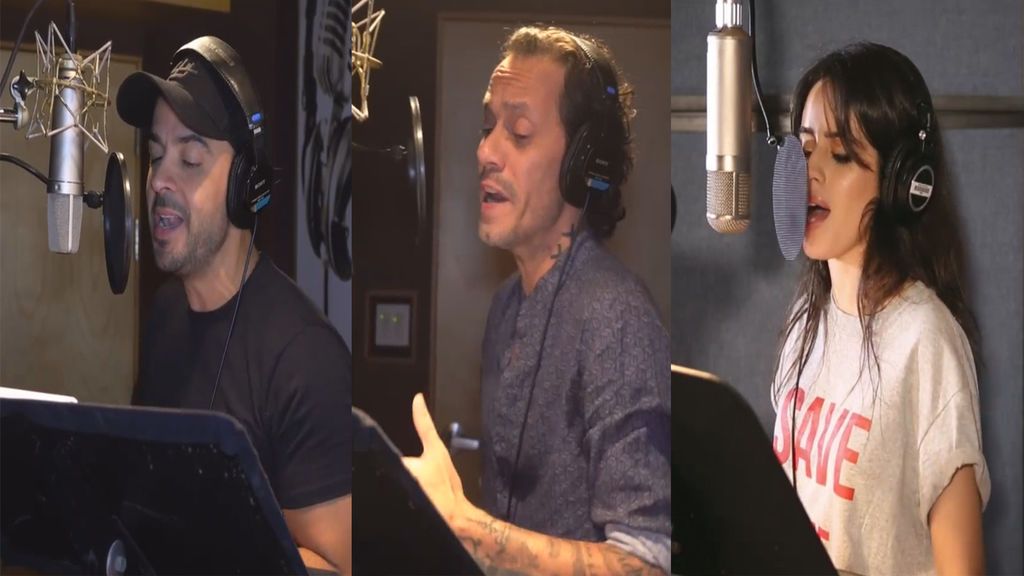 Luis Fonsi, Marc Anthony y Camila Cabello unen sus voces por Puerto Rico