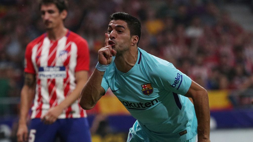 El gesto de Luis Suárez que indignó al Wanda Metropolitano El gesto de Luis Suárez que indignó al Wanda Metropolitano