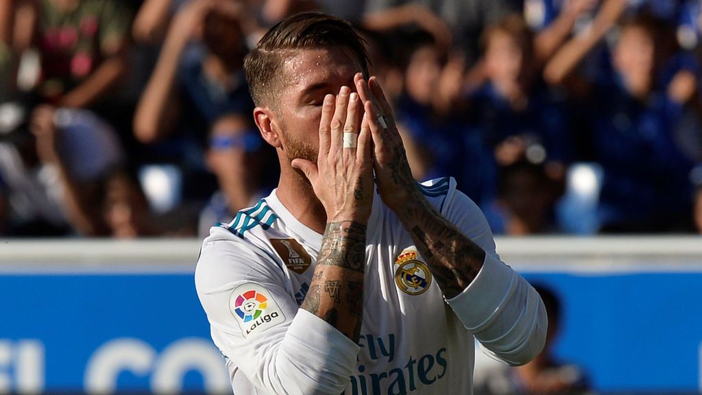 Sergio Ramos jugó al límite: vomitó antes del partido y tuvieron que darle suero