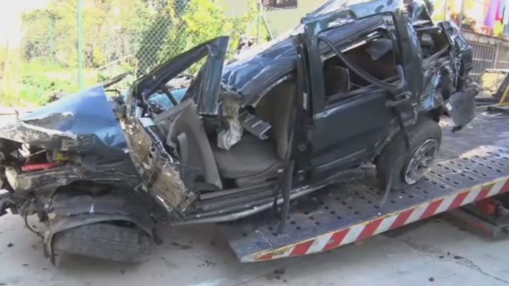 Mueren cuatro jóvenes en un accidente de tráfico en Girona