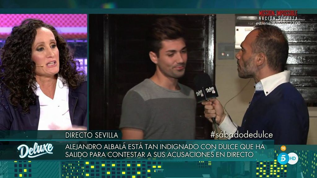 Alejandro Albalá arremete contra Dulce: “Has hablado mal de toda la familia Pantoja”