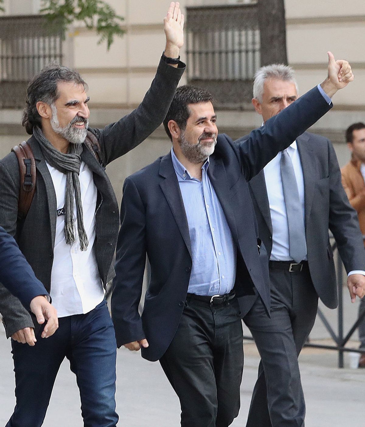 Jordi Cuixart y Jordi Sánchez, a prisión