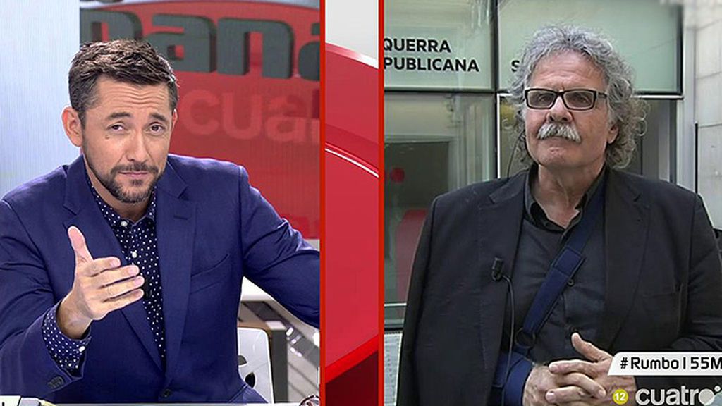 Tardà, tras la detención de Sánchez y Cuixart: “Creo que el gobierno español está creando mártires”