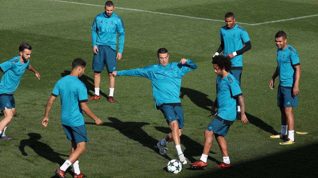 El Madrid concentrado para su cita ante el Tottenham