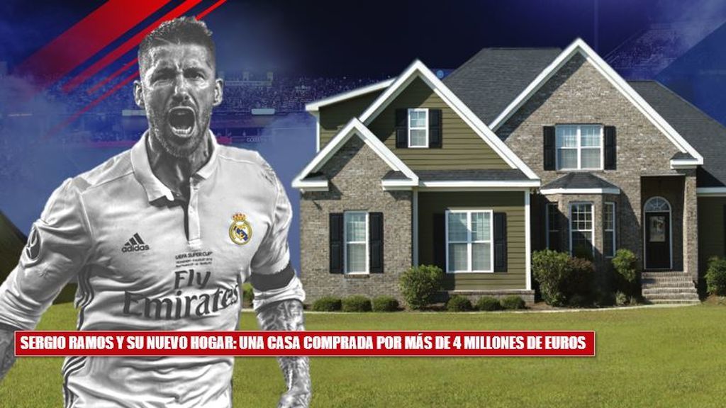 Así es la nueva casa de Sergio Ramos en la que el madridista se ha 'ahorrado' casi un millón de euros