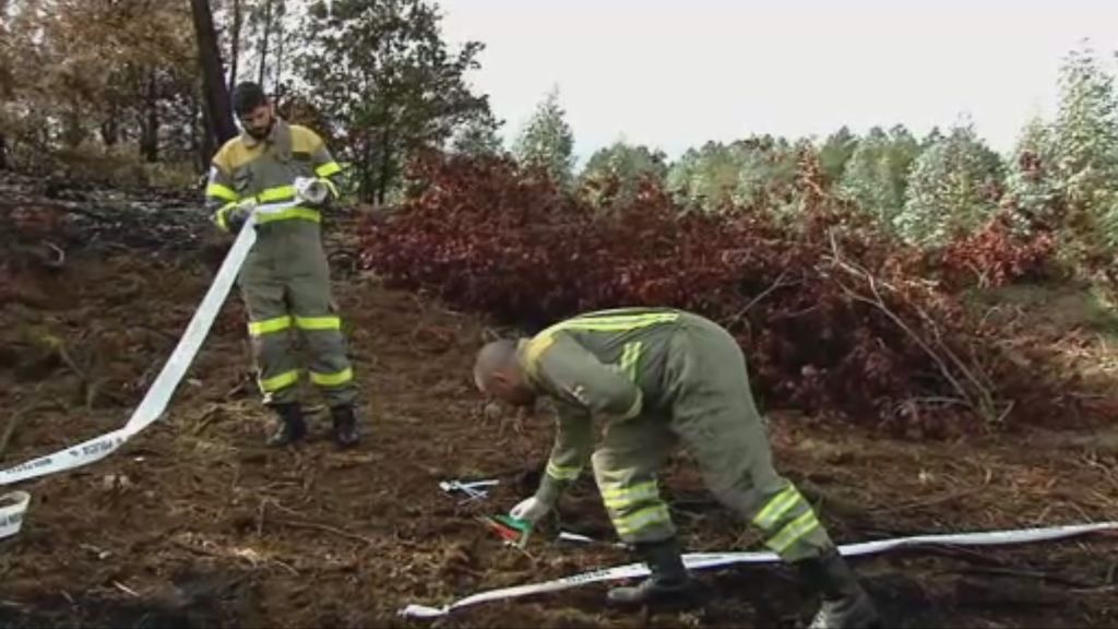 La inspección del terreno quemado en Galicia, fundamental para saber qué pasó