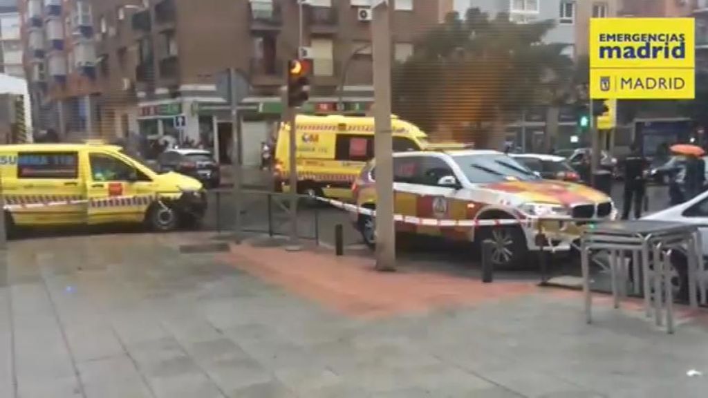 En estado crítico tras recibir un tiro en la cabeza en plena calle en Madrid