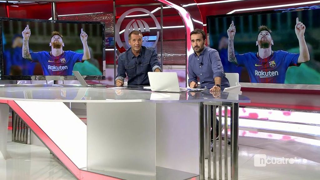 ¿Por qué se tomó Messi una pastilla a los pocos minutos de empezar el partido?