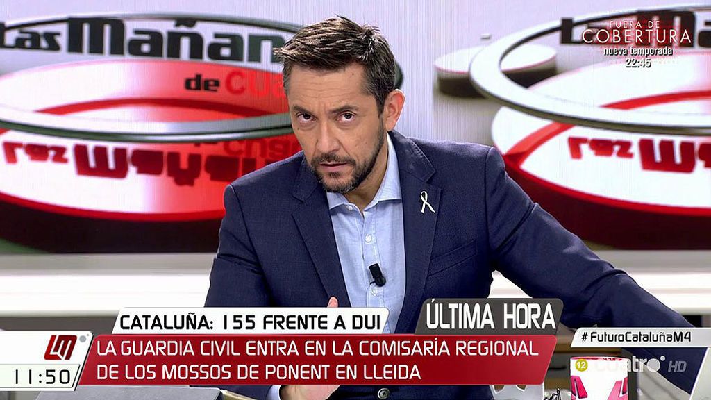 La Guardia Civil entra en la Comisaría regional de los Mossos de Ponent en Lleida