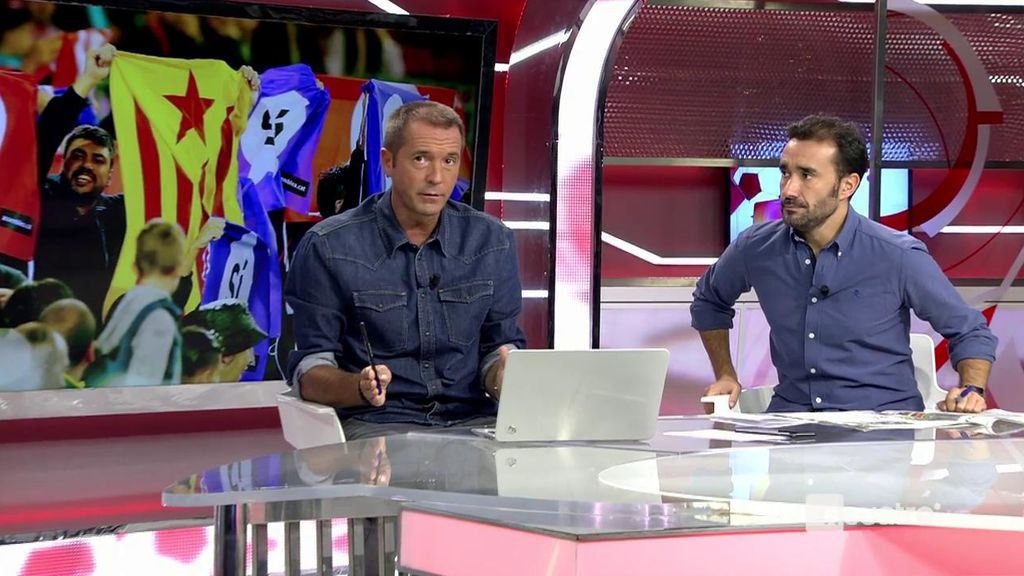 Esteladas y gritos de independencia: el Camp Nou fue una plataforma política