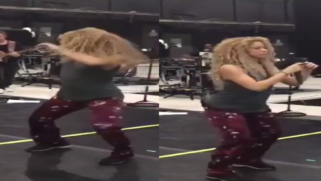 Shakira impresiona a las redes con un sugerente baile
