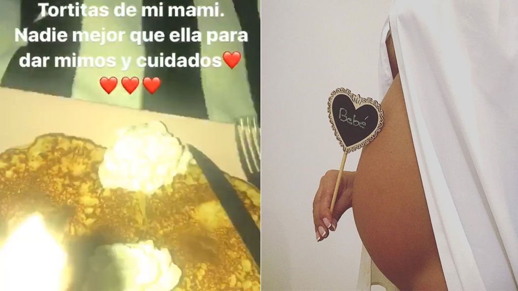 De reposo, Tamara Gorro y las tortitas de su "mami": "nadie mejor que ella para dar mimos y cuidados"