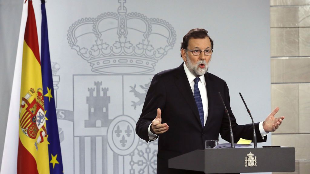 Rajoy pedirá el cese del Govern y la convocatoria de elecciones en Cataluña