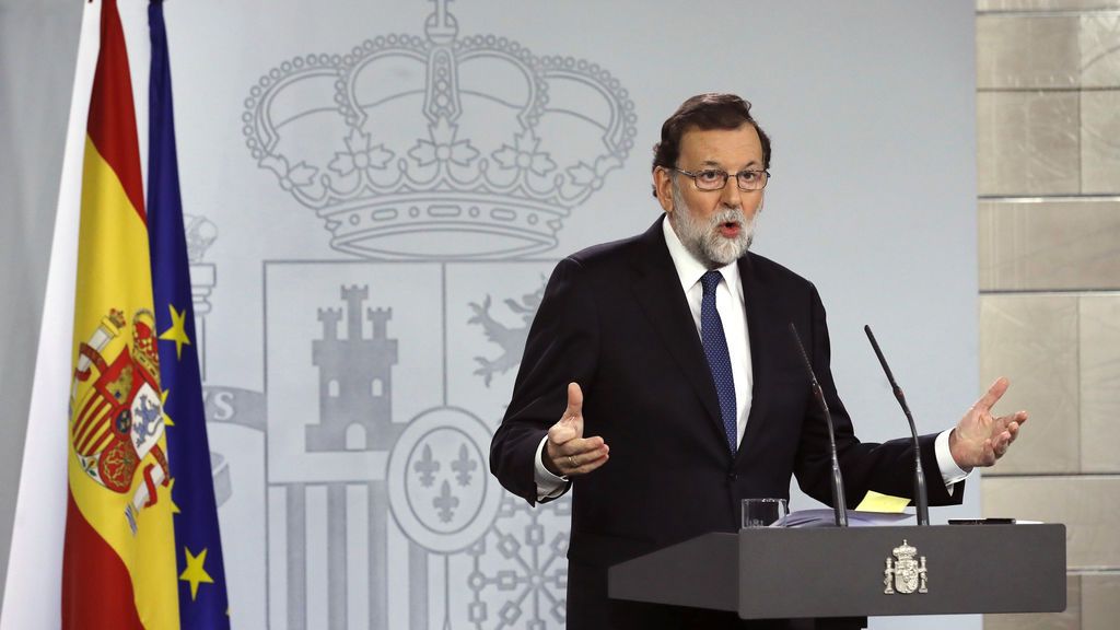 Rajoy pedirá el cese del Govern y la convocatoria de elecciones en Cataluña