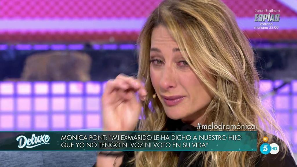 Monica Pont rompe a llorar: “No es una obsesión, es mi hijo. Devuélvemelo.”