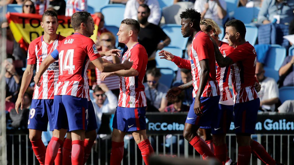 Un discreto Atlético de Madrid saca tres puntos vitales de Vigo (0-1)