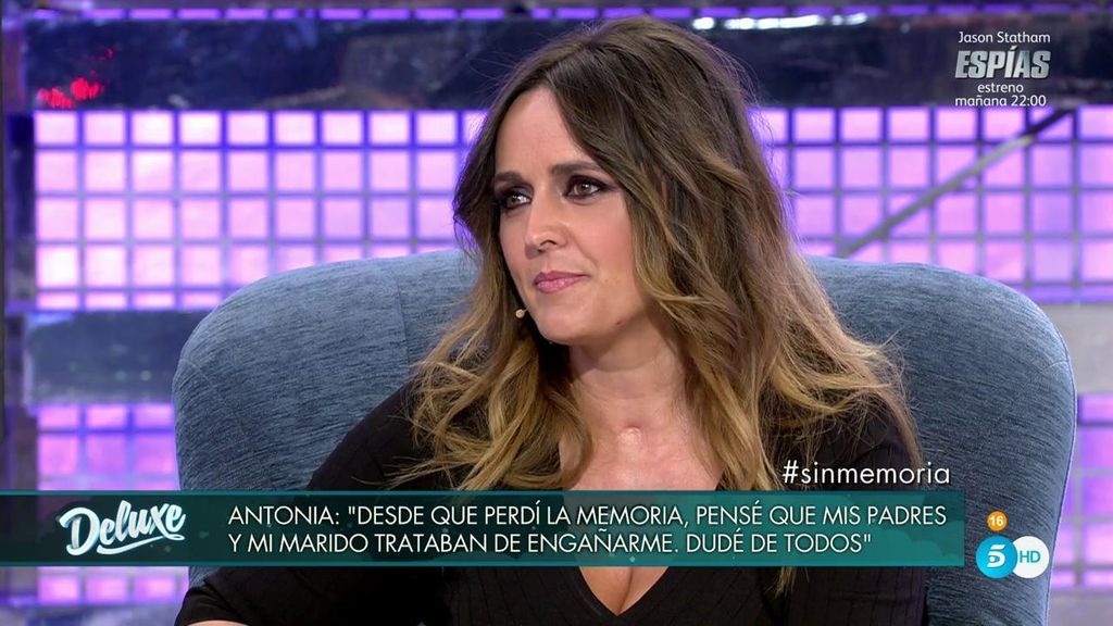 Antonia perdió la memoria: "Me miraba al espejo y no me reconocía, no sabía quién era"