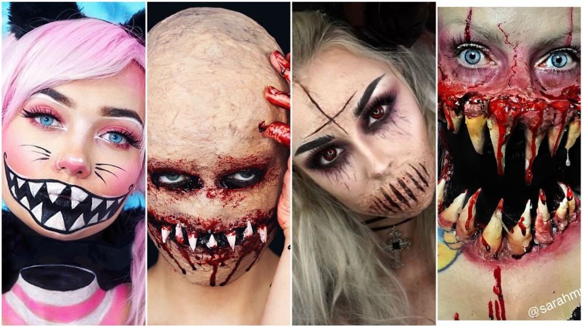 Morimos de miedo:  Los tutoriales de maquillaje más Gore que podrás lucir este Halloween