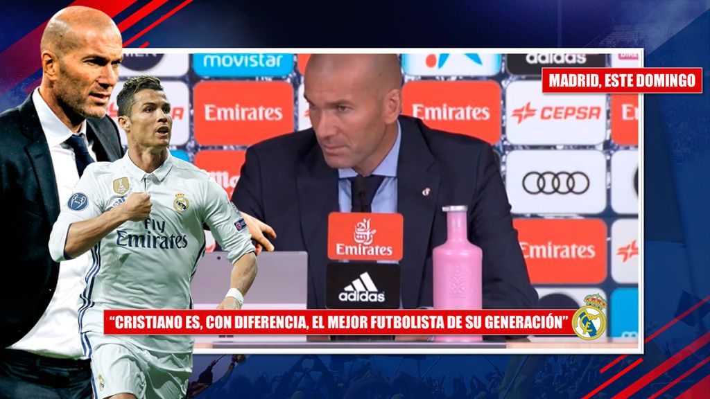 "Lo bonito es que veáis siempre lo malo..." Así fue la rueda de prensa más áspera de Zidane