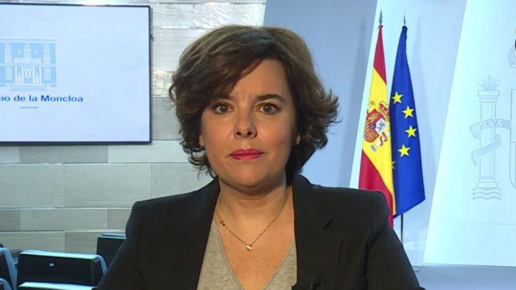 Saéz de Santamaría, sobre el gobierno catalán: “Están provocando un deterioro enorme de la economía”