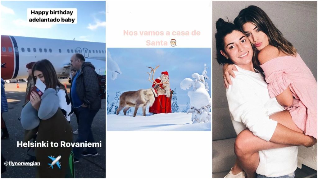 Santa Claus, aurora boreal y mucho ❤️: así está siendo el cumpleaños de Dulceida en Laponia