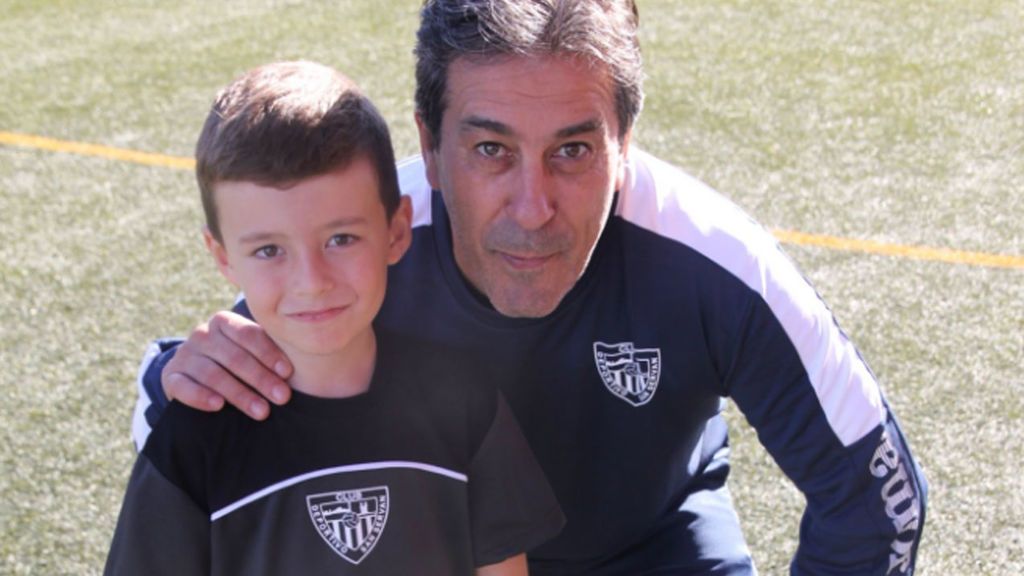 Paquito, el entrenador con tan solo 8 años que sueña con parecerse a Zidane Paquito, el entrenador con tan solo 8 años que sueña con parecerse a Zidane
