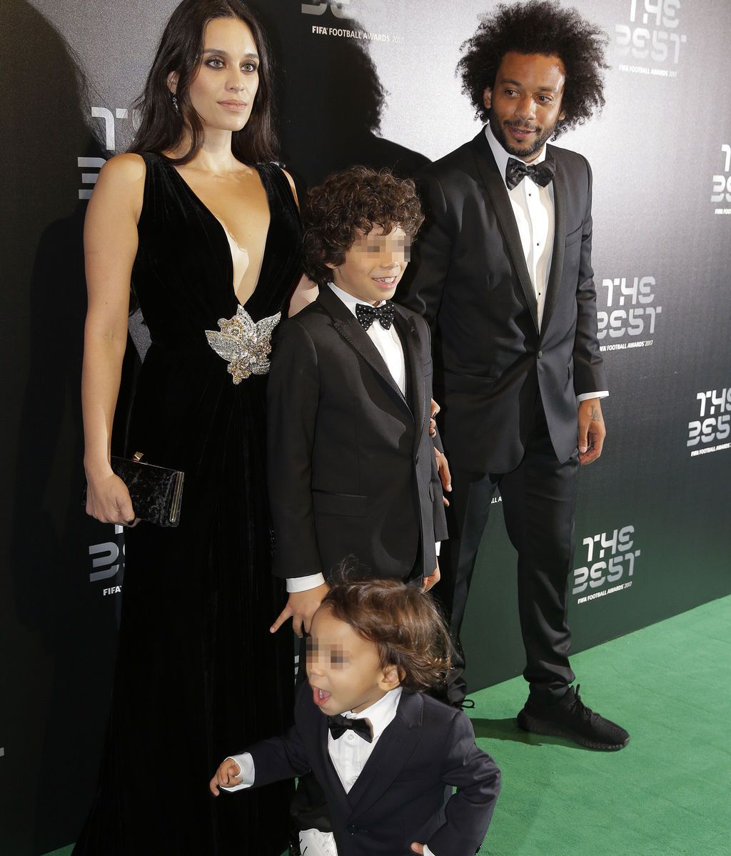 Marcelo & family dieron la nota (para bien) en el photocall