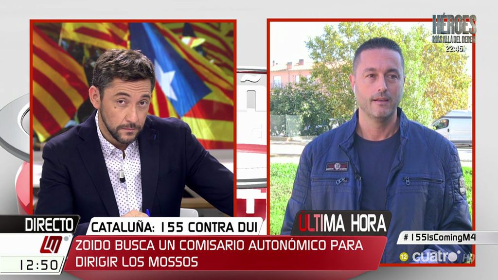 Castejón (Mossos): “Si llega la orden de detener a Puigdemont, habrá que responder a la legalidad”