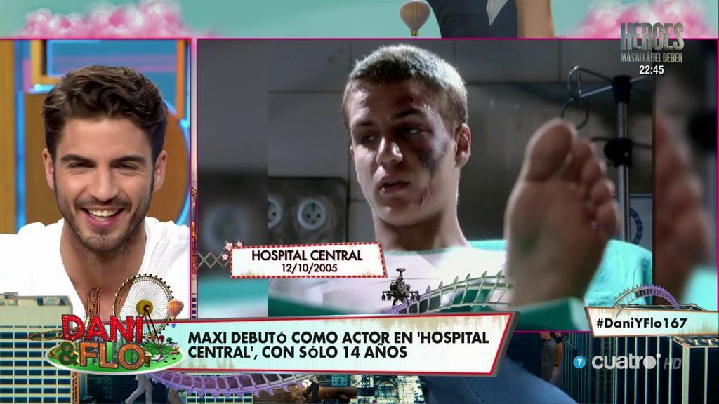 Maxi Iglesias y su aparición en Hospital Central… ¡Con solo 14 años!