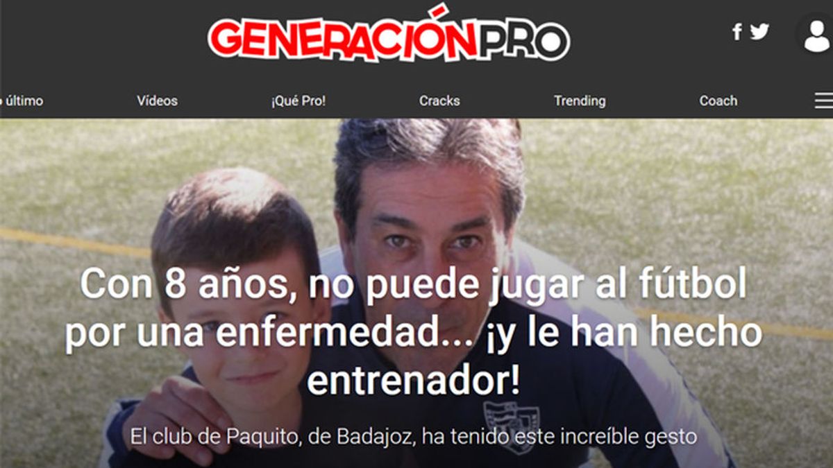 Mediaset lanza Generación Pro, web dedicada al deporte juvenil