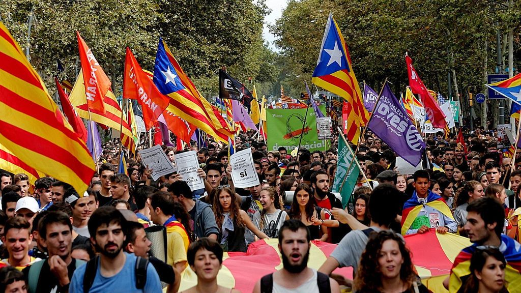 Los estudiantes catalanes llamados a la huelga contra la “represión franquista”