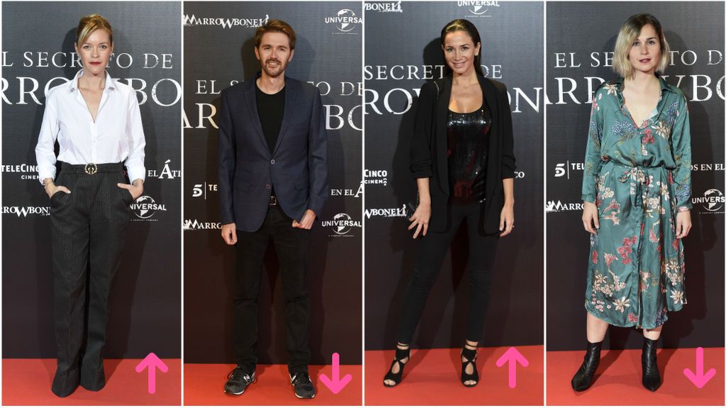 Aciertos y errores en la alfombra roja  de la película de 'El secreto de Marrowbone'