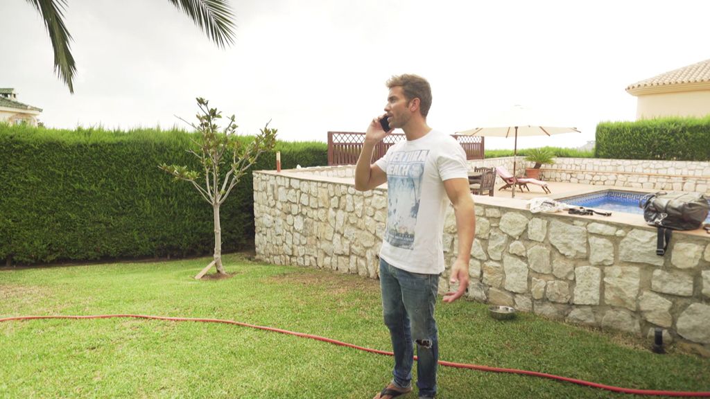 El increíble jardín donde Pablo Alborán ‘charla’ con su perro, Terral