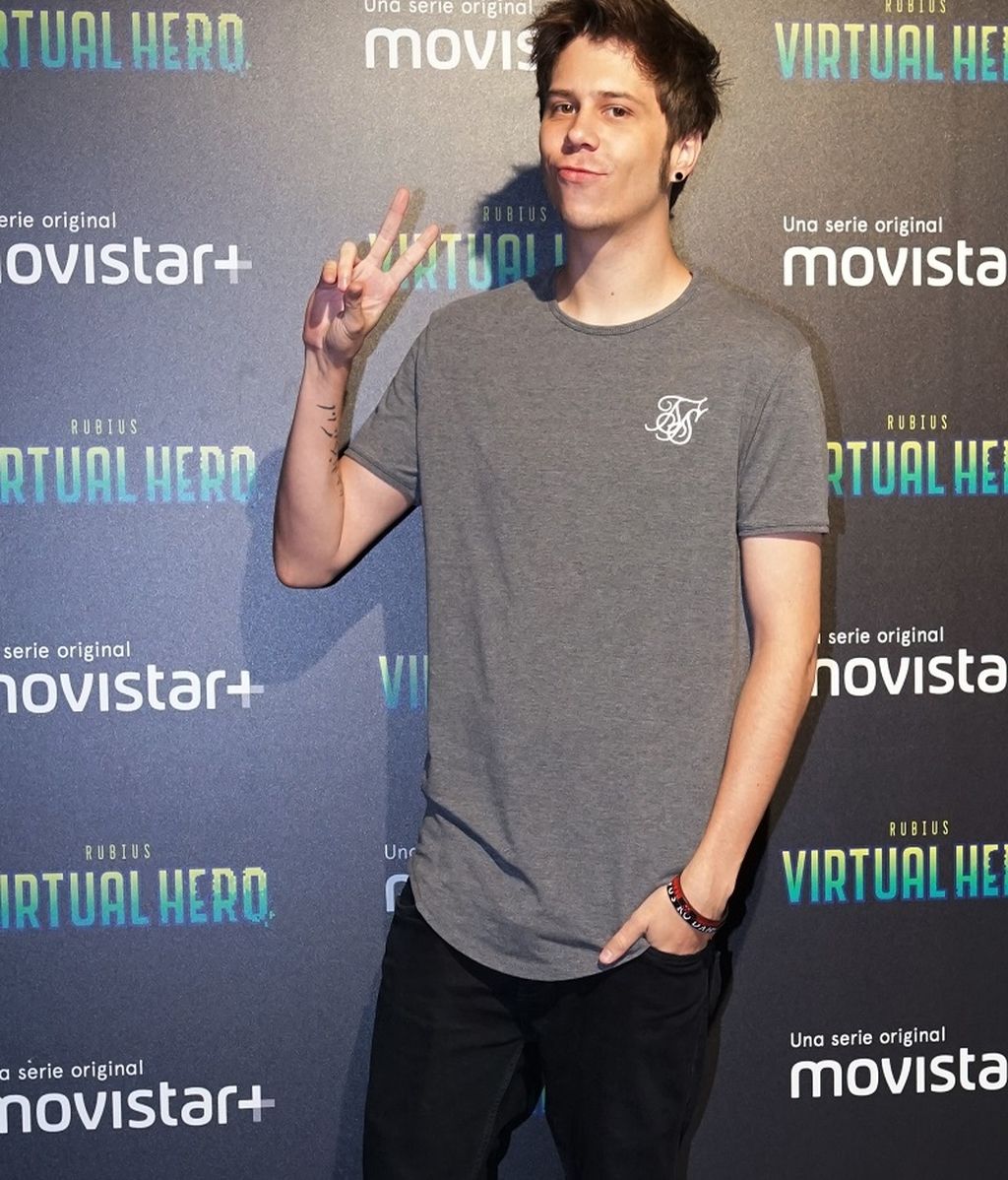 El Rubius en la presentación de la serie de animación 'Virtual Hero'