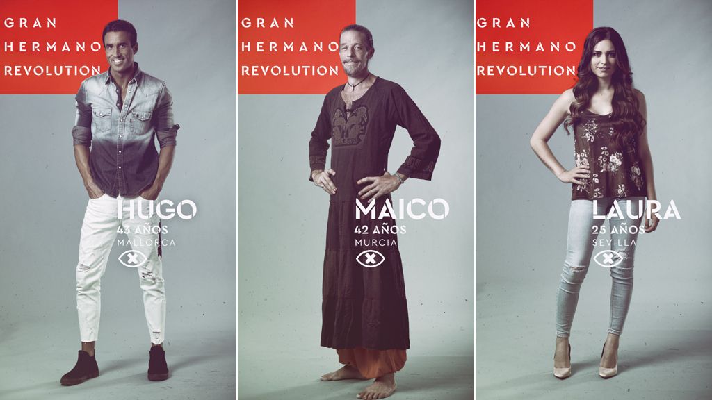 Hugo, Maico y Laura, nominados en la séptima gala de 'Gran hermano revolution'