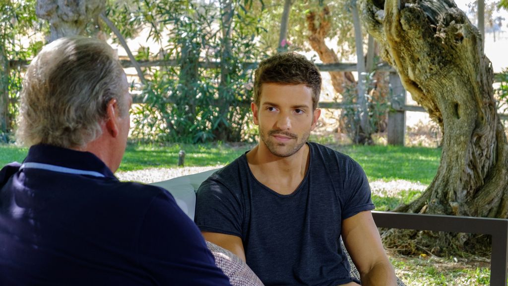 Pablo Alborán, invitado de Bertín Osborne en el programa de Telecinco 'Mi casa es la tuya'
