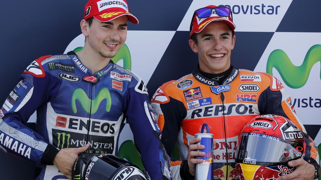 El vacile de Carolina Marín a Jorge Lorenzo y Marc Márquez