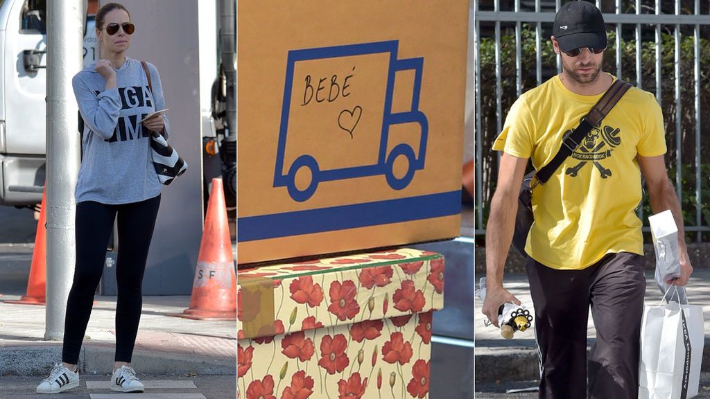 'Habitación bebé': Eva González y Cayetano Rivera inmersos en su mudanza con caja para su futuro hijo incluida