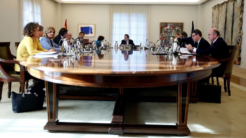 Rajoy preside el primer Consejo de Ministros tras la DUI de Cataluña