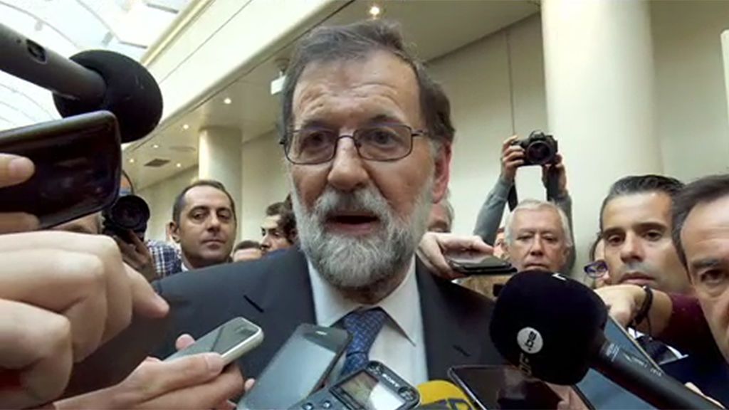 Rajoy: "El Estado reaccionará y estaremos a la altura de las circunstancias"