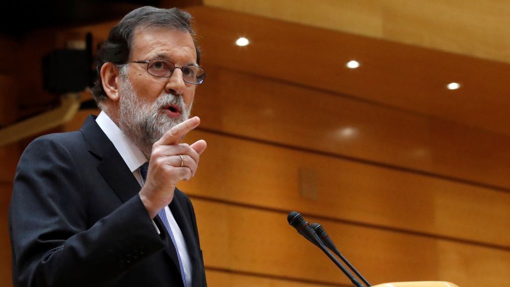 Rajoy pide autorización al Senado para aplicar el 155 y cesar a Puigdemont