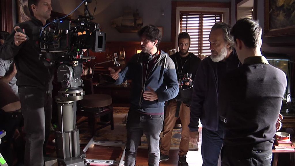 ¡Nos colamos en el rodaje de 'Vivir sin permiso'!