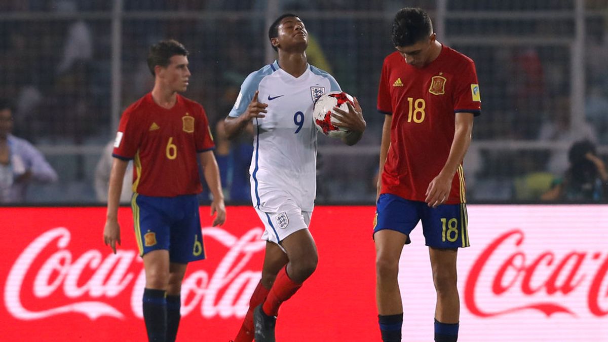 España no puede con Inglaterra y rompe el sueño del primer Mundial sub-17 (5-2)