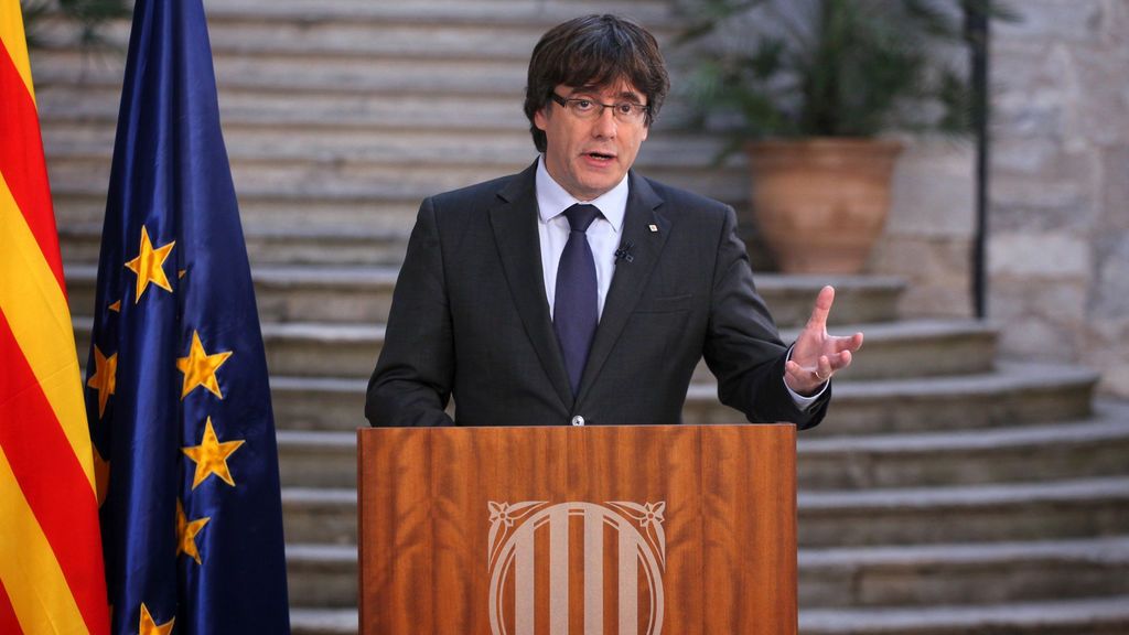 Puigdemont : "Tenemos la voluntad de seguir trabajando para construir un país libre"